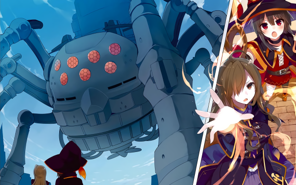 Anime KonoSuba - God’s blessing on this wonderful world!! Wiz Megumin Robot KonoSuba HD Wallpaper | Background Image
