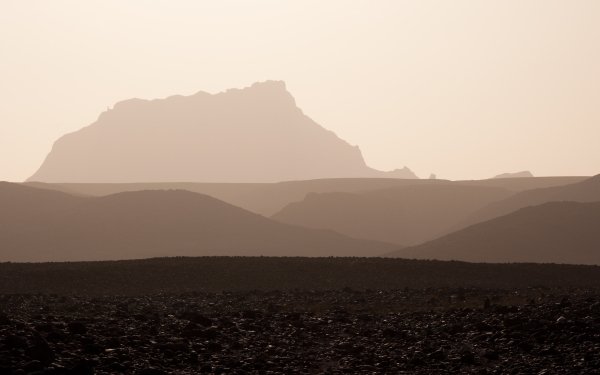 Earth Desert Tassili N'Ajjer Dust Rock Sahara Africa Algeria Landscape HD Wallpaper | Background Image