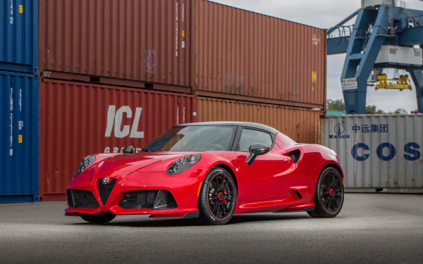 supercar car Alfa Romeo vehicle Alfa Romeo 4C HD Desktop Wallpaper | Background Image