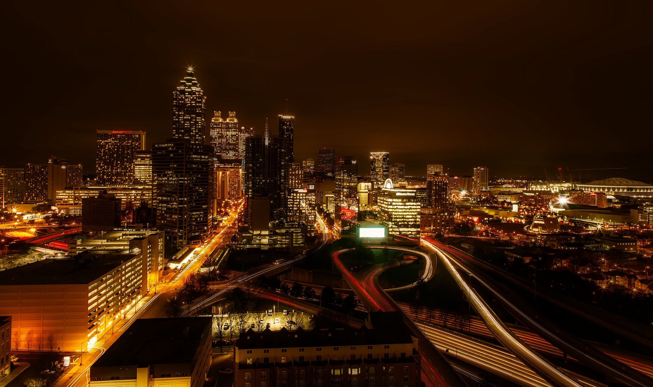 Man Made Atlanta HD Wallpaper | Background Image