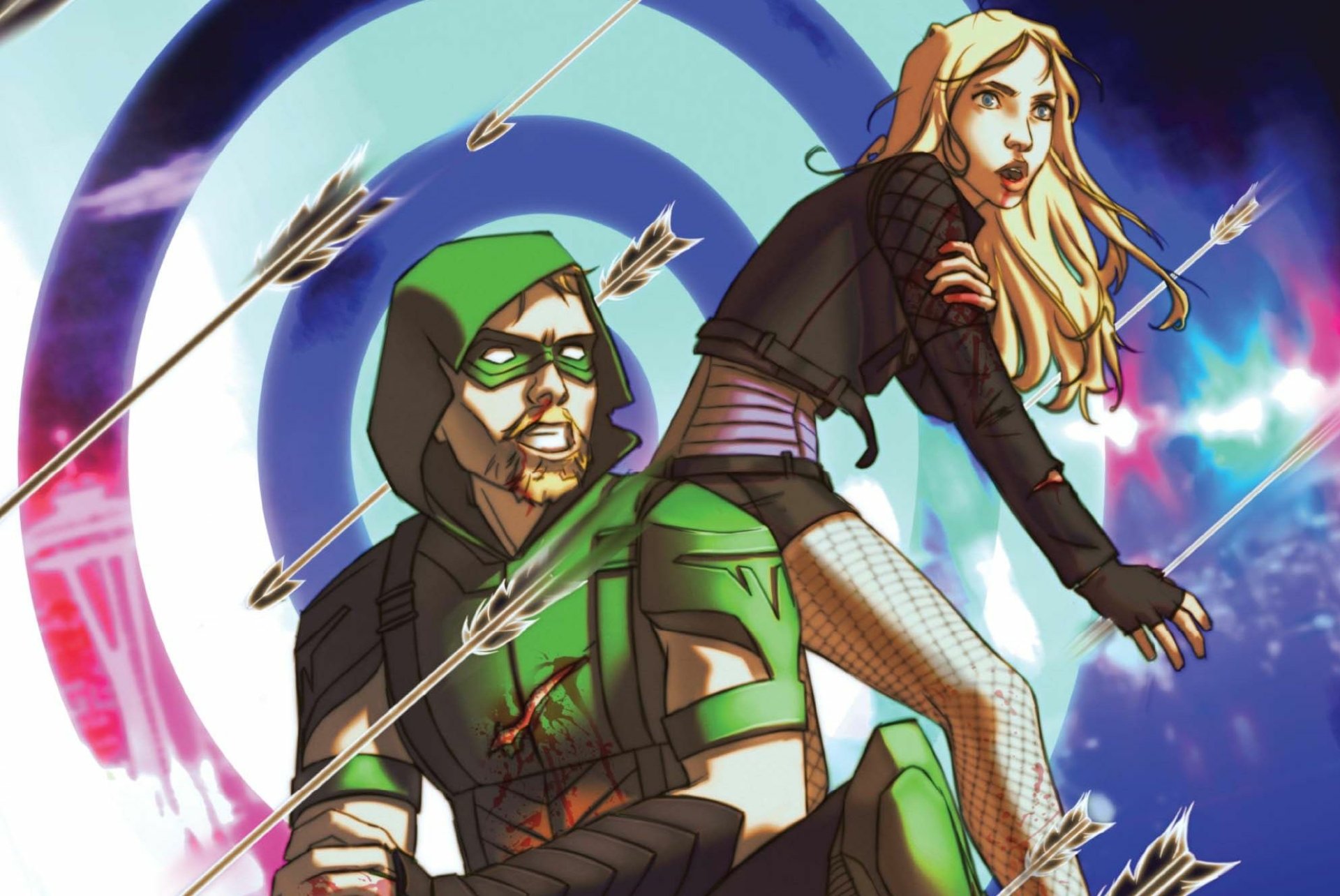 Download Black Canary Comic Green Arrow HD Wallpaper