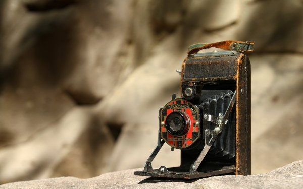 Man Made Camera Vintage HD Wallpaper | Background Image