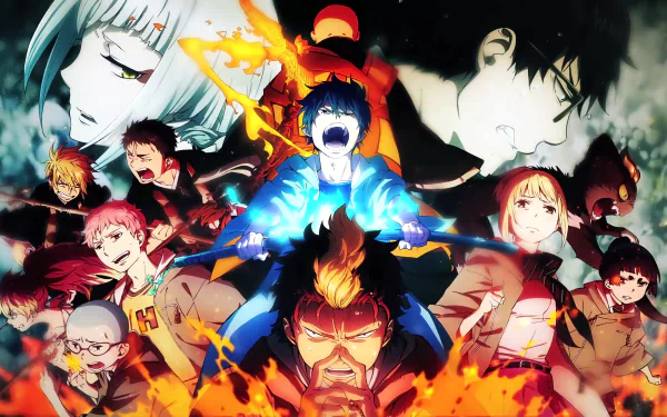 Anime Blue Exorcist HD Desktop Wallpaper | Background Image
