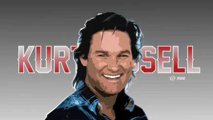 portrait smile actor Celebrity Kurt Russell HD Desktop Wallpaper | Background Image