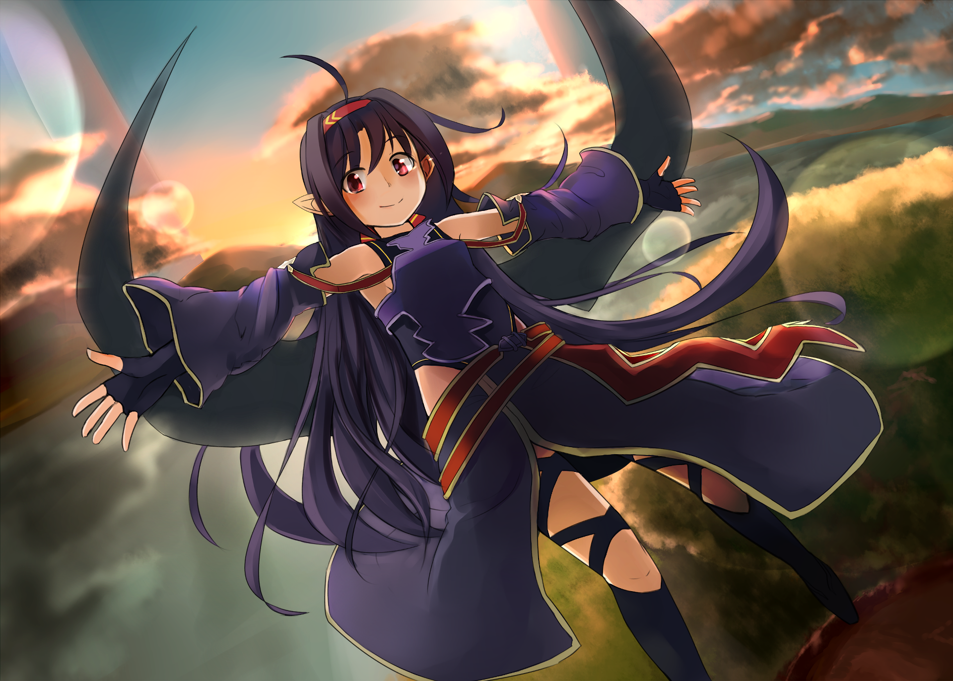 Download Yuuki Konno Anime Sword Art Online Ii Hd Wallpaper