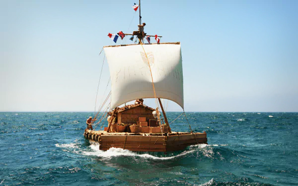 raft boat movie kon-tiki HD Desktop Wallpaper | Background Image