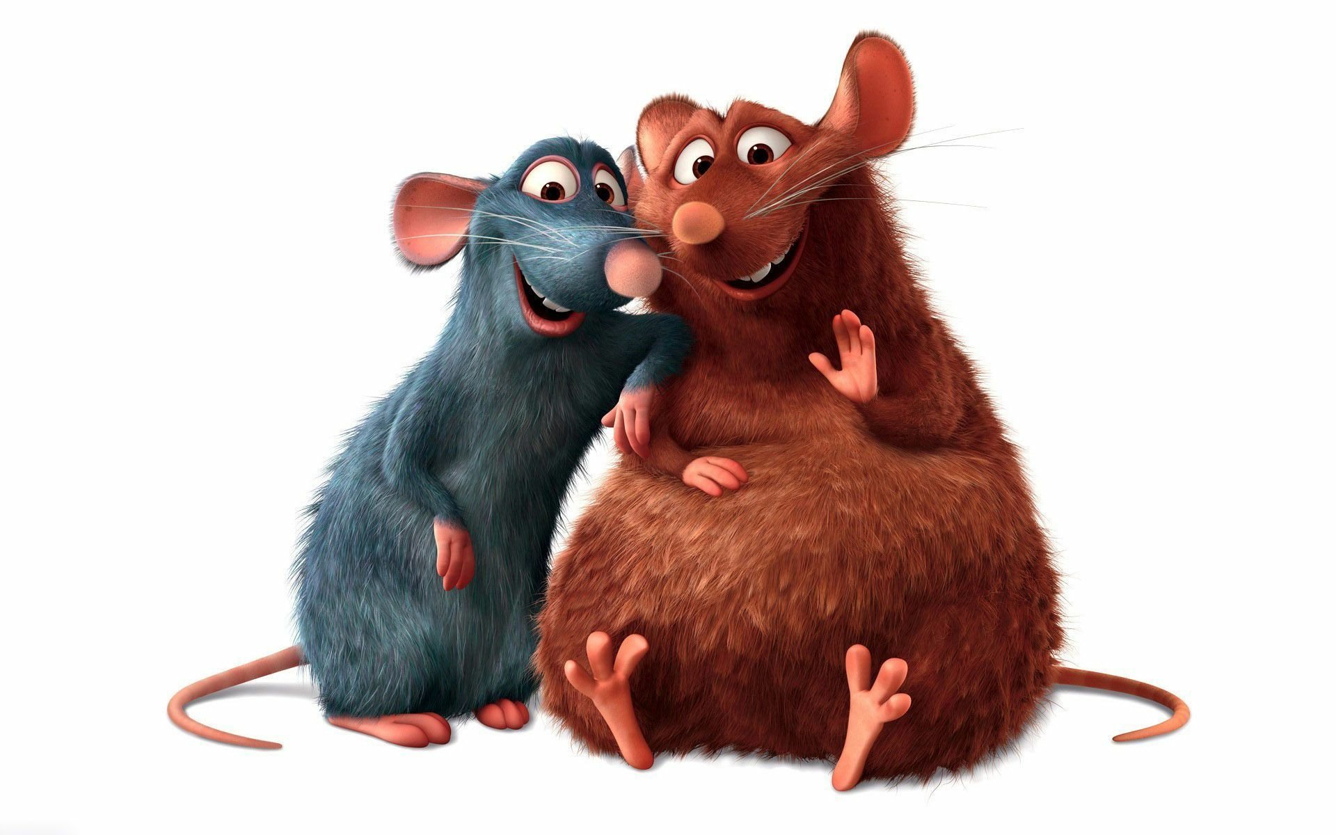 Ratatouille HD Wallpaper featuring Remy and Emile