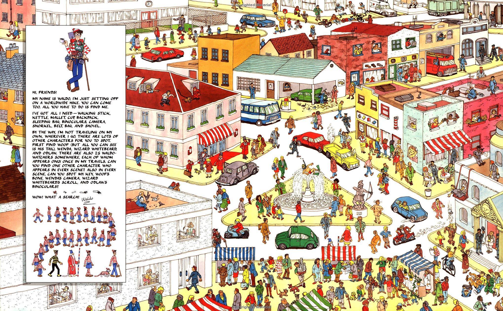 Game Where's Waldo? HD Wallpaper | Background Image