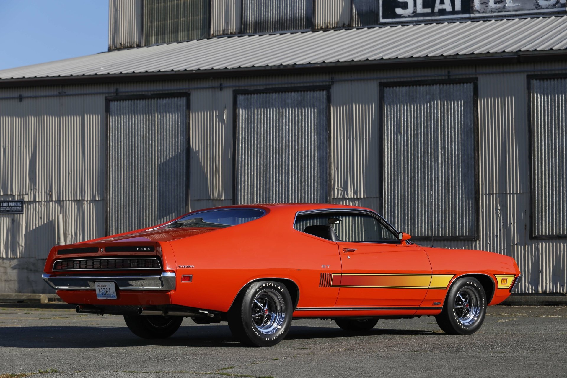 Download Muscle Car Ford Torino Cobra Vehicle Ford Torino GT 4k Ultra HD Wallpaper
