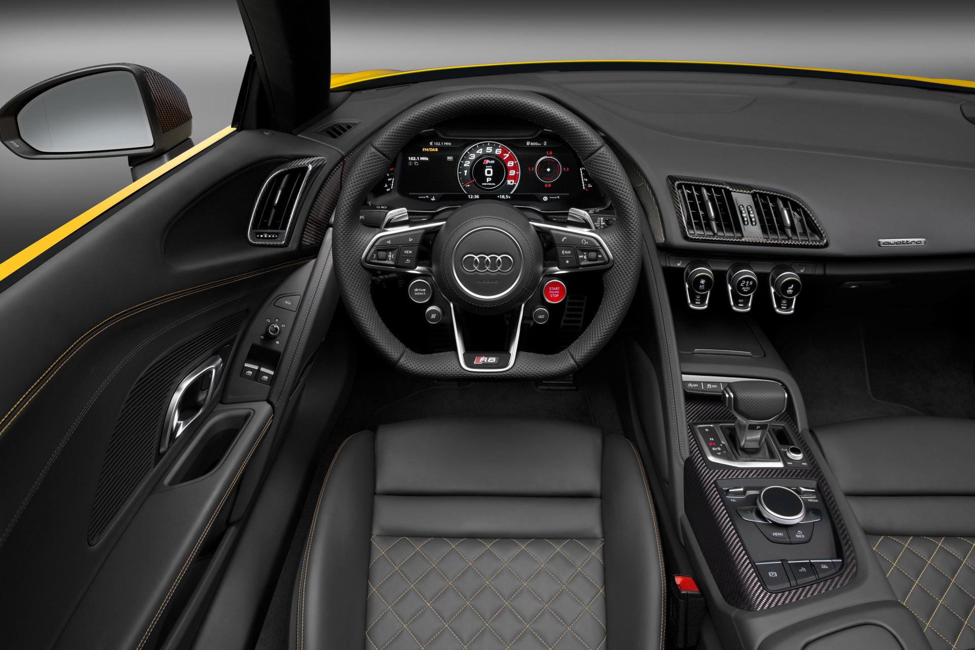 Download Audi R8 Spyder Vehicle Audi R8 4k Ultra HD Wallpaper