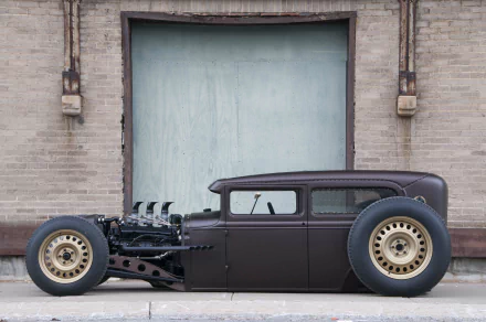 rat rod hot rod vehicle Ford Model A HD Desktop Wallpaper | Background Image