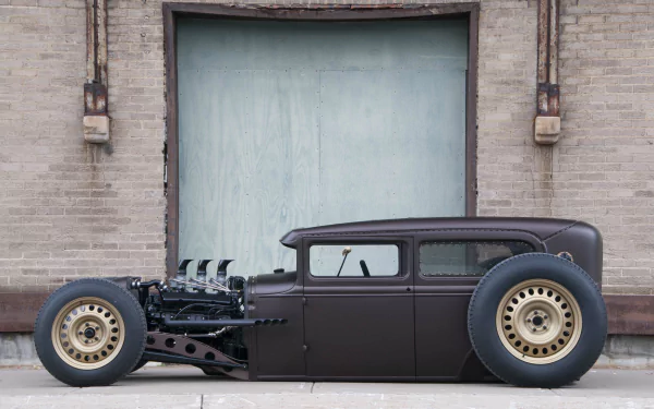 rat rod hot rod vehicle Ford Model A HD Desktop Wallpaper | Background Image