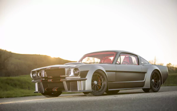 race car muscle car hot rod vehicle Ford Mustang Fastback HD Desktop Wallpaper | Background Image