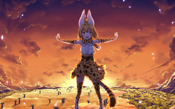 Anime Kemono Friends Serval HD Wallpaper | Background Image