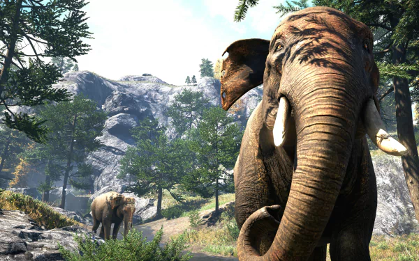 elephant video game Far Cry 4 HD Desktop Wallpaper | Background Image