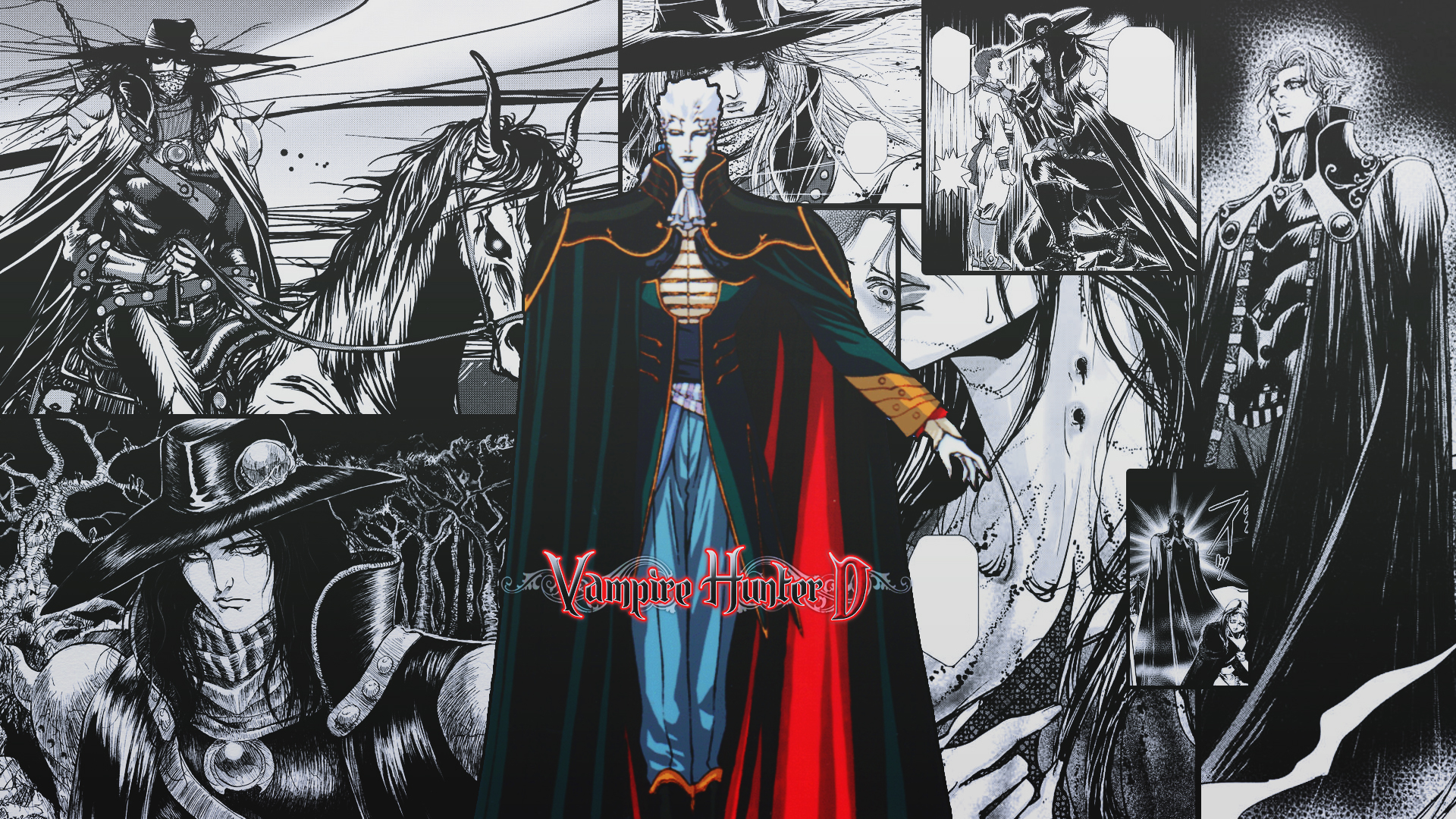 Anime Vampire Hunter D HD Wallpaper