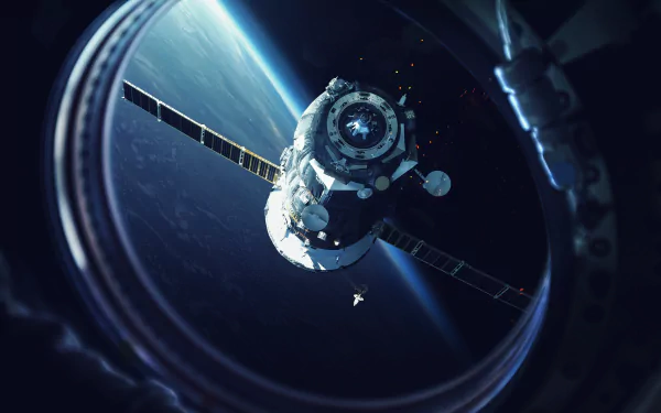 Sci Fi satellite HD Desktop Wallpaper | Background Image