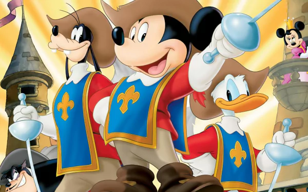 movie Mickey, Donald, Goofy: The Three Musketeers HD Desktop Wallpaper | Background Image