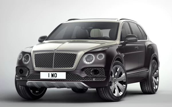 HD desktop wallpaper featuring a sleek purple Bentley Bentayga SUV, showcasing luxury and modern vehicle design.