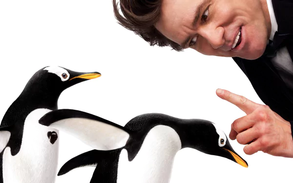 Jim Carrey movie mr. popper's penguins HD Desktop Wallpaper | Background Image