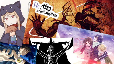  Collage Anime Wallpaper 1920x1080 Senshimaster