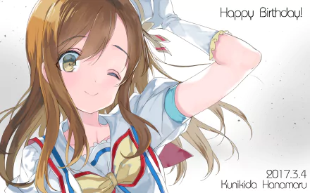 Hanamaru Kunikida Anime Love Live! Sunshine!! HD Desktop Wallpaper | Background Image