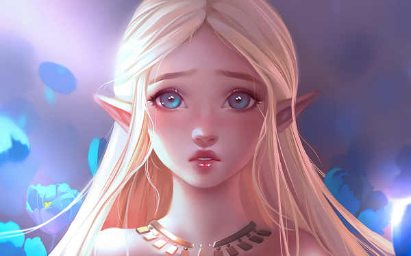 Video Game The Legend of Zelda: Breath of the Wild Zelda Pointed Ears Blonde HD Wallpaper | Background Image