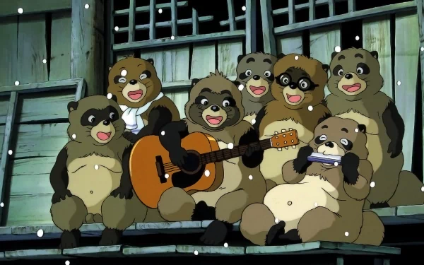 movie Pom Poko HD Desktop Wallpaper | Background Image