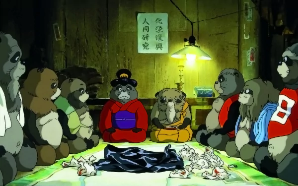 movie Pom Poko HD Desktop Wallpaper | Background Image