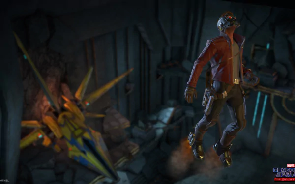 Star Lord Guardians of the Galaxy video game Guardians of the Galaxy: The Telltale Series HD Desktop Wallpaper | Background Image