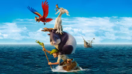 movie Robinson Crusoe: The Wild Life HD Desktop Wallpaper | Background Image
