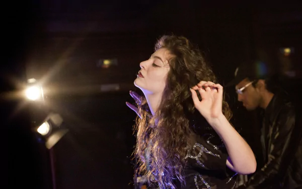 brunette singer music Lorde HD Desktop Wallpaper | Background Image
