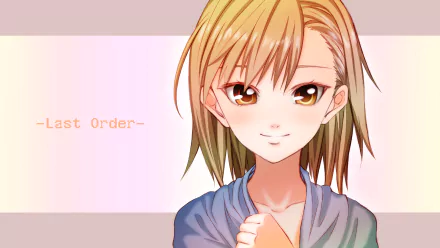 Last Order Anime A Certain Magical Index HD Desktop Wallpaper | Background Image