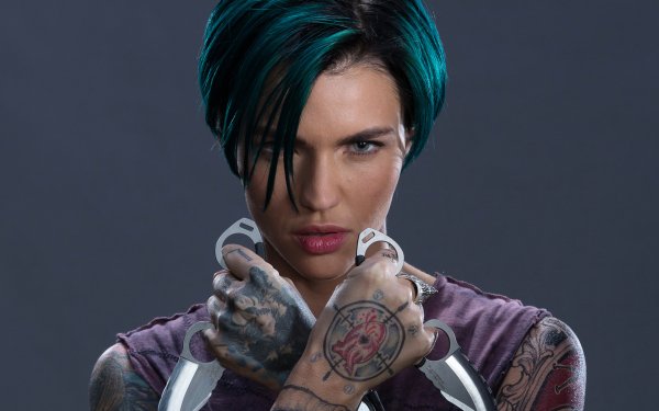 Movie xXx: Return of Xander Cage Ruby Rose Face Short Hair Tattoo Actress HD Wallpaper | Background Image