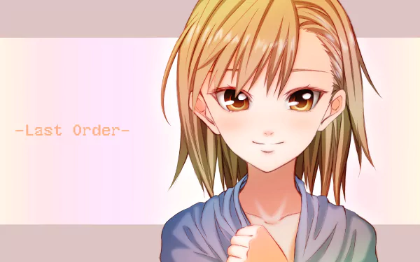 Last Order Anime A Certain Magical Index HD Desktop Wallpaper | Background Image