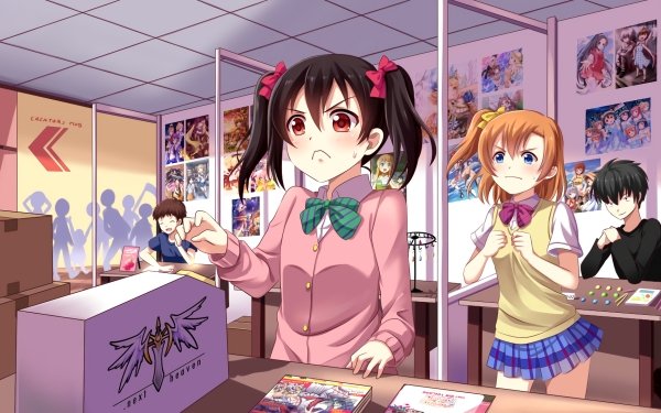 Anime Crossover Nico Yazawa Honoka Kousaka Love Live! HD Wallpaper | Background Image