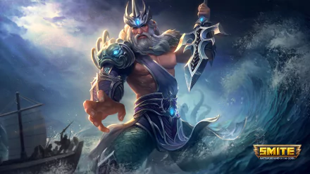  Poseidon Visual Update Smite Patch 4.5
