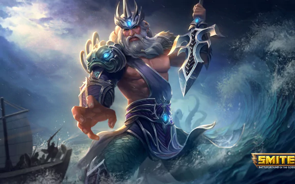  Poseidon Visual Update Smite Patch 4.5