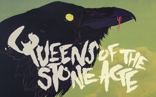 crow poster music Queens of the Stone Age HD Desktop Wallpaper | Background Image