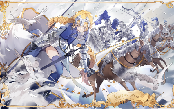 Anime Fate/Grand Order Fate Series Jeanne d'Arc Ruler Fate/Apocrypha HD Wallpaper | Background Image