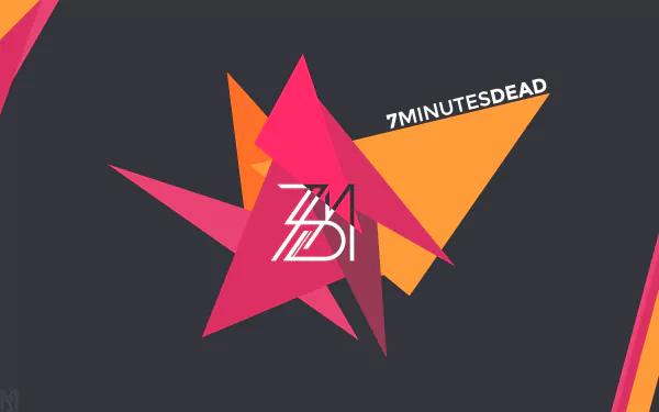 triangle EDM vector music 7 Minutes Dead HD Desktop Wallpaper | Background Image