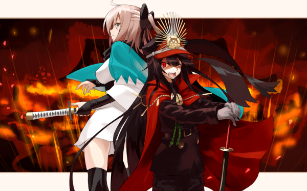 Anime Fate/KOHA-ACE Fate Series Sakura Saber Demon archer HD Wallpaper | Background Image