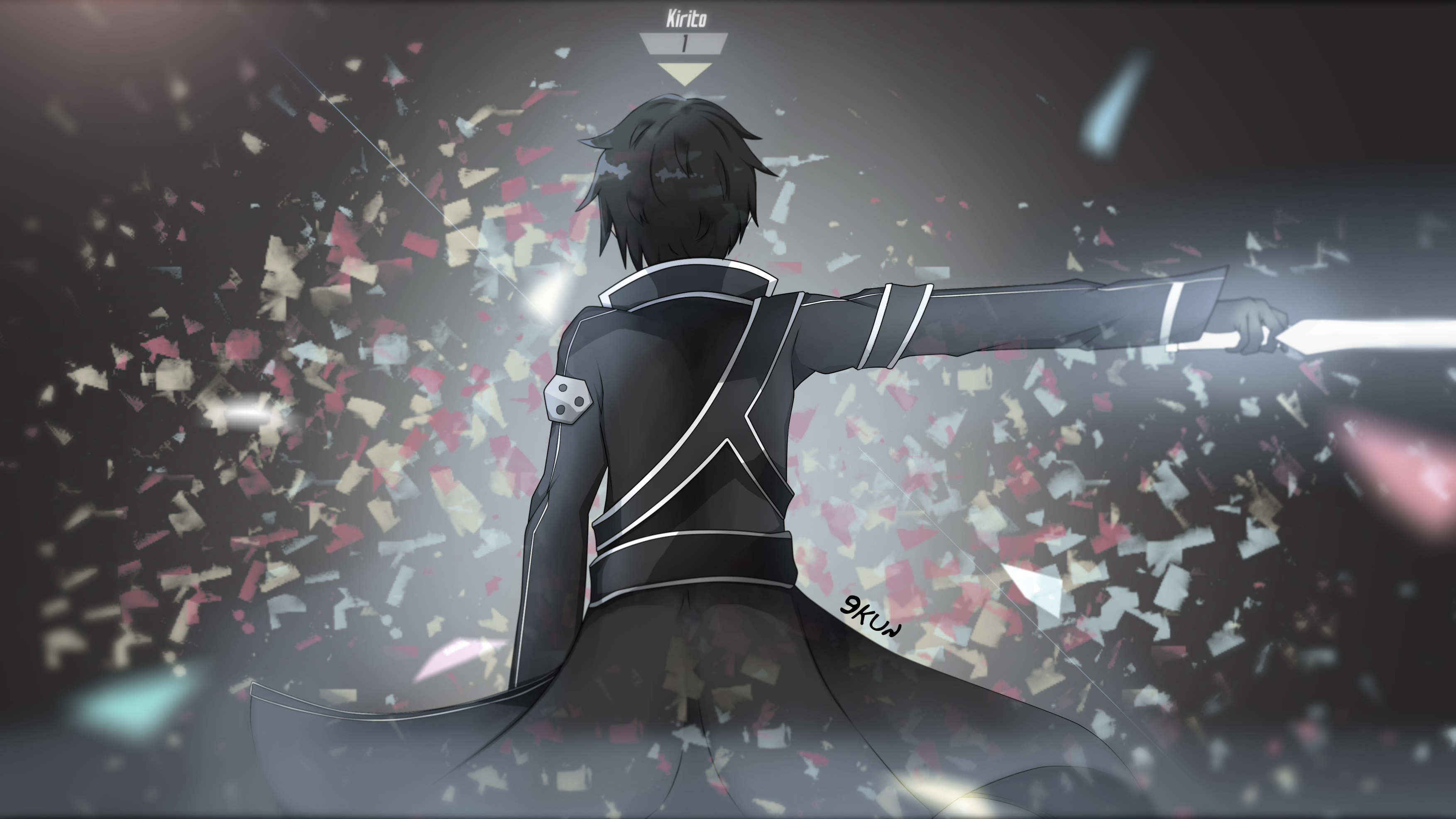 sword art online kirito wallpaper