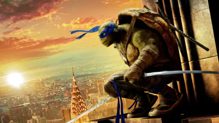 Leonardo (TMNT) movie Teenage Mutant Ninja Turtles: Out Of The Shadows HD Desktop Wallpaper | Background Image