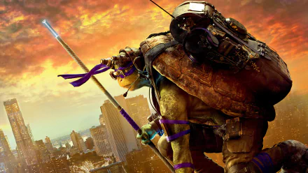 Donatello (TMNT) movie Teenage Mutant Ninja Turtles: Out Of The Shadows HD Desktop Wallpaper | Background Image