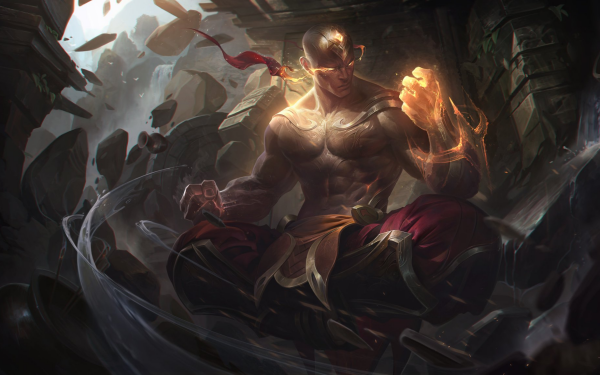 Video Game League Of Legends Lee Sin Ionia HD Wallpaper | Background Image