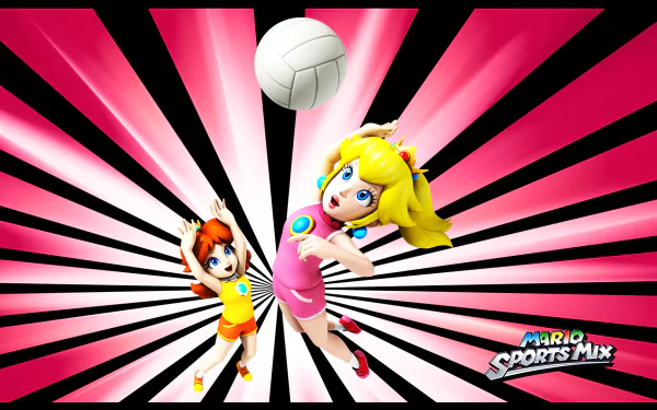 video game Mario Sports Mix HD Desktop Wallpaper | Background Image