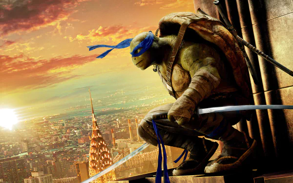 Leonardo (TMNT) movie Teenage Mutant Ninja Turtles: Out Of The Shadows HD Desktop Wallpaper | Background Image