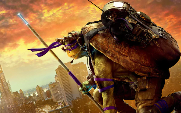 Donatello (TMNT) movie Teenage Mutant Ninja Turtles: Out Of The Shadows HD Desktop Wallpaper | Background Image