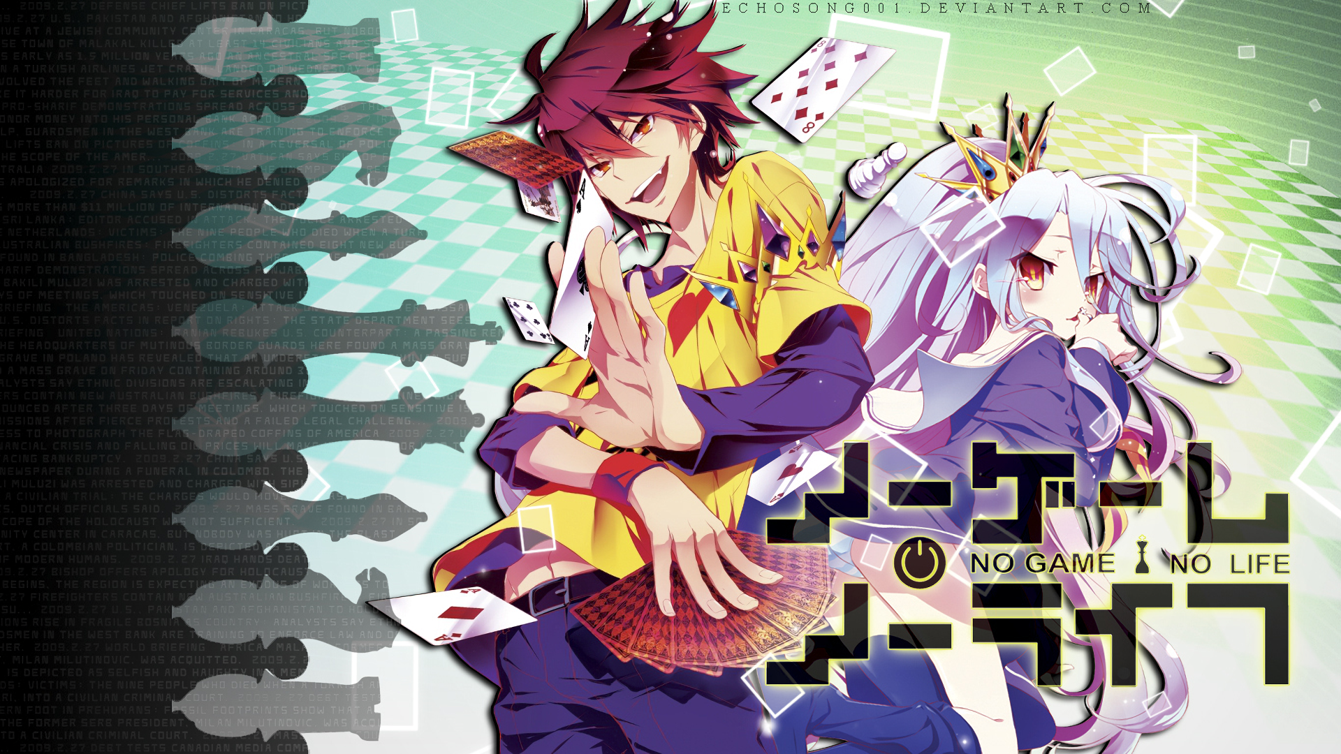 Anime No Game No Life HD Wallpaper by AssassinWarrior